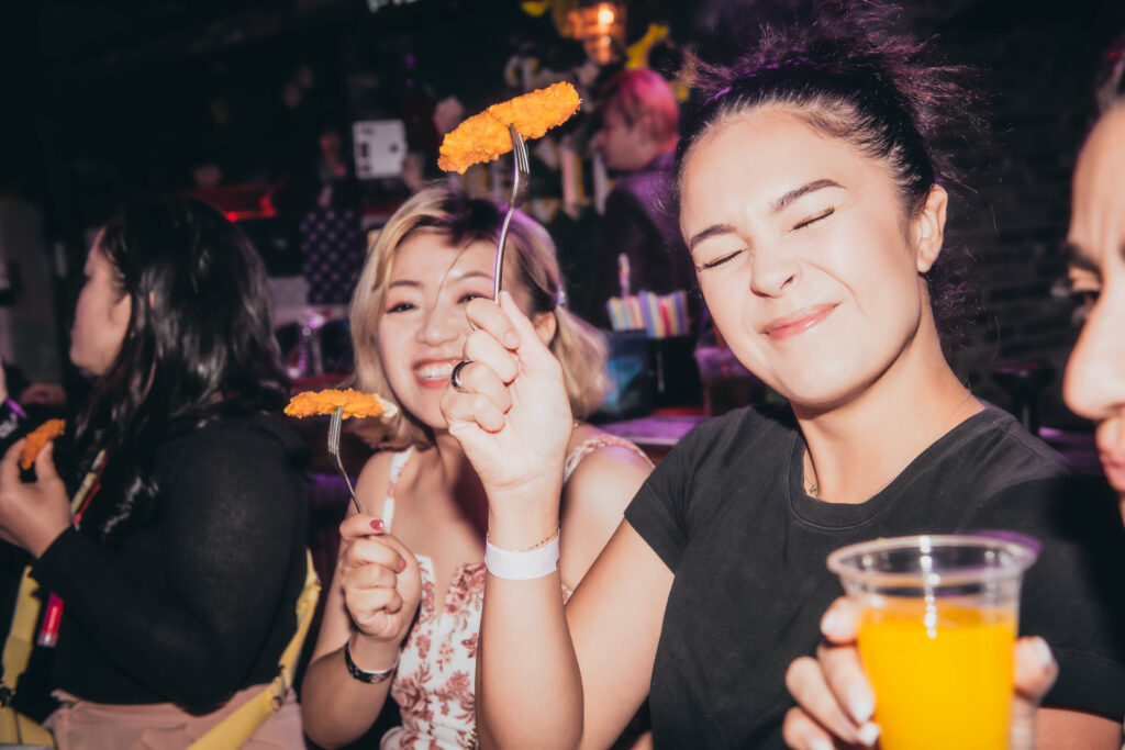 Guests having fun in Seoul Itaewon