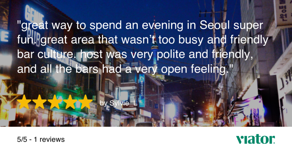 tripodvisor's review of the haebongchon pub crawl